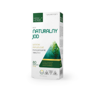 Naturalny Jod 150mcg, 80 kaps.