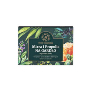 MIRRA I PROPOLIS NA GARDŁO 12 PASTYLEK DO SSANIA