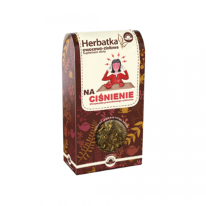 HERBATKA ZIOŁOWO-OWOCOWA NA CIŚNIENIE - 80g - SUPLEMENT DIETY