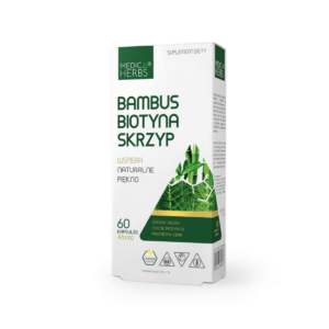 Bambus, Biotyna, Skrzyp 60 kaps.