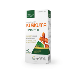 Kurkuma + Piperyna 60 kaps.