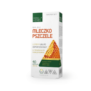 Mleczko pszczele 300mg, 40 kaps.