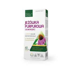 Jeżówka purpurowa (Echinacea) 420mg, 60 kaps.