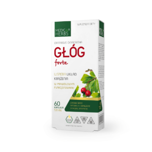 Głóg forte 520mg, 60 kaps.