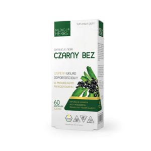 Czarny bez 520mg, 60 kaps.