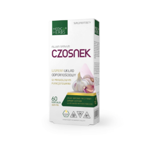 Czosnek 620mg, 60 kaps