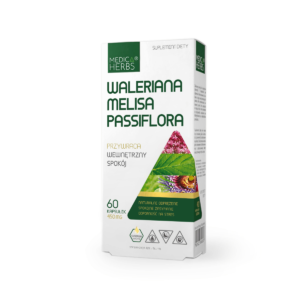 Waleriana, Melisa, Passiflora 60 kaps.