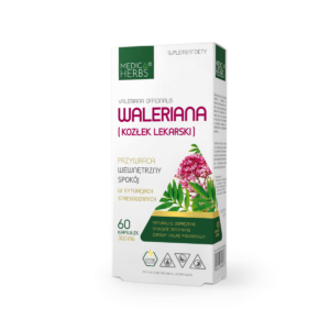 Waleriana (Kozłek Lekarski) 300mg, 60 kaps.