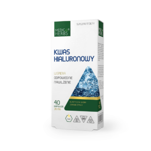 Kwas Hialuronowy 210mg, 40 kaps.