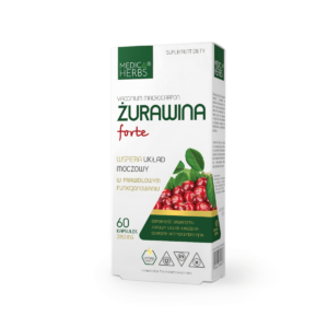 Żurawina forte 380mg, 60 kaps.