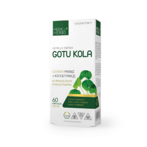 Gotu Kola 520mg, 60 kaps.