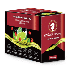 Witamina C Quattro 30 saszetek KOŃSKA DAWKA