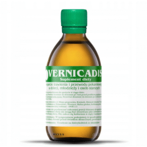 VERNICADIS 100ml - suplement diety - wrotycz, piołun, goździk, mniszek, dziurawiec, kminek, mięta, tymianek NOWOŚĆ