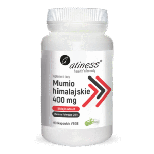 MUMIO HIMALAJSKIE (SHILAJIT EXTRACT) 400MG 90 VEGE CAPS. ALINESS