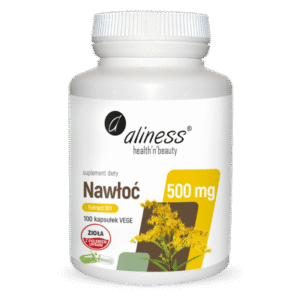 NAWŁOĆ 100 KAPS. ALINESS NAWŁOĆ POSPOLITA SOLIDAGO VIRGAUREA L.
